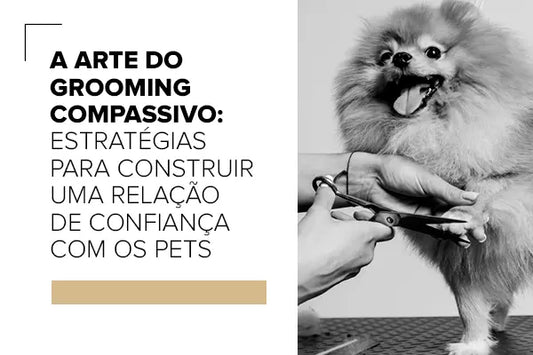 A Arte do Grooming Compassivo: Estratégias para Construir uma Relação de Confiança com os Pets