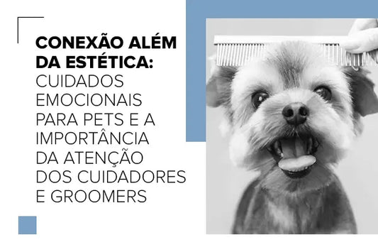 Conexão Além da Estética: Cuidados Emocionais para Pets e a Importância da Atenção dos Tutores e Groomers